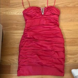 Strapless Pink dress